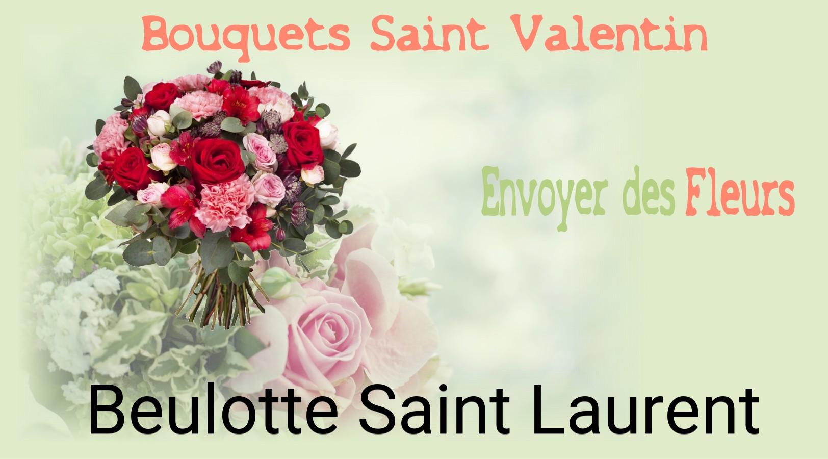 Roses de Saint-Valentin livrées à Beulotte-Saint-Laurent